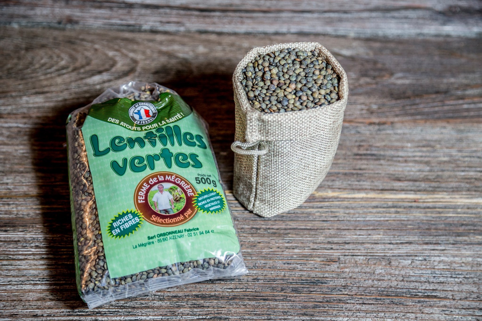 Lentilles Vertes France -2,5kg